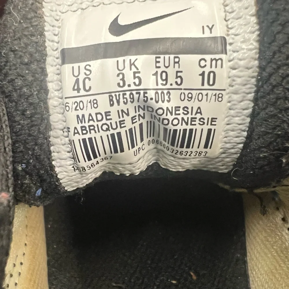 Nike Air Max Plus TD Toddler Sneakers Black Sky Blue Size 4C - Picture 11 of 11